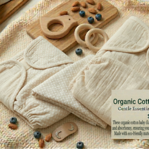 Organic Cotton Baby Diapers