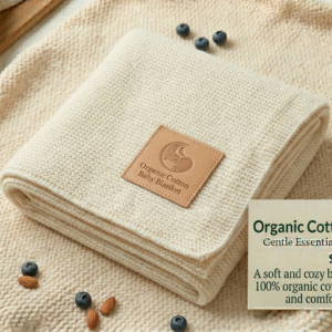 Organic Cotton Baby Blanket