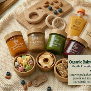 Organic Baby Food Starter Pack
