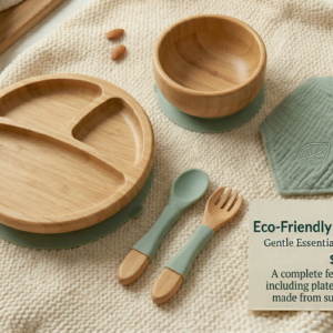 Eco-Friendly Baby Feeding Set